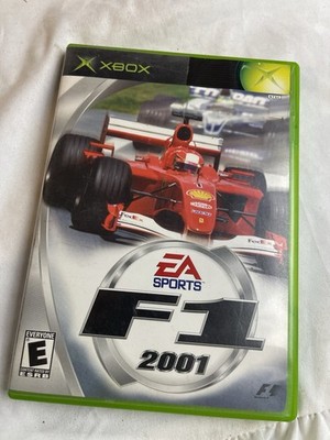 F1 2001 Formula One Game Microsoft Xbox 2001 COMPLETE CIB Tested & Working Racin