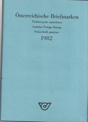 Österreich - 1982 -  Jahresmappe mit Mi.-Nr. 1695-1727 postfrisch ** - Bild 1 von 4