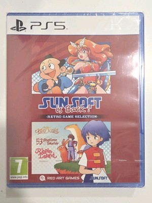 Sunsoft Is Back! Retro Game Selection PS5 Brandneu Sealed