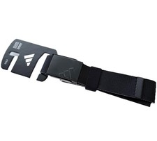Image of adidas Reversible Webbing Mens Golf Belt Black / Grey Cut To Size New