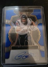 2022 Panini Select - Signatures Rex Burkhead #SIP-RB Blue Prizm /99 (AU)