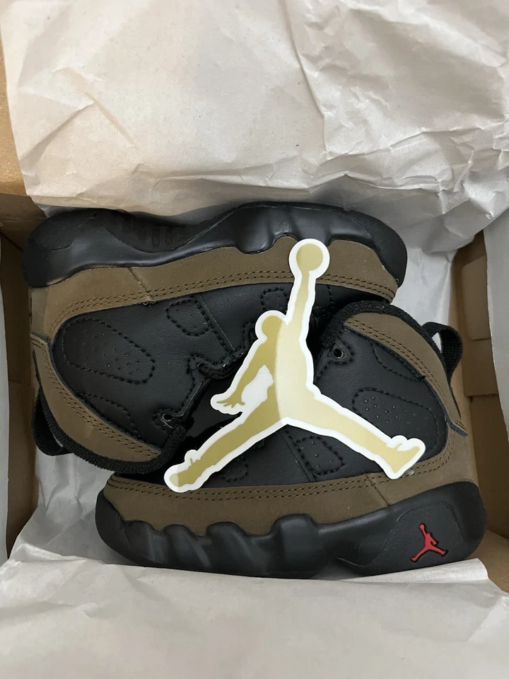 Jordan 9 Retro Niños Pequeños Talla 4c 401812-030 Foto 4 de 4