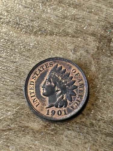 1901 Indian Cent AU