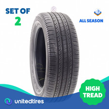 Set Of 2 Used 23555r19 Toyo Open Country A39 101v - 8.532 Set Of 2 Used 23555r19 Toyo Open Country A39 101v - 8.532