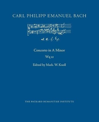 Concerto in A Minor, Wq 21 by Carl Philipp Emanuel Bach (English) Paperback Book