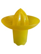 Tupperware Zitruspresse Gelb Kunststoff Saftpresse Manuell