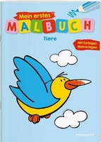 Mein Erstes Malbuch Tiere: FröHliche Motive, Starke Konturen, FarbvorschläG ...
