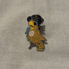 Orange Parrot Pirates of The Caribbean Pin Badge