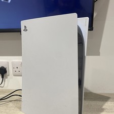 Sony PS5 Slim Disc Edition 1TB Video Game Console *Only*- White - Cosmetic 