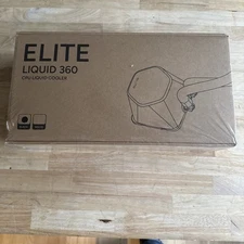 360 Elite Liquid AIO CPU Liquid Cooler, R9|Ultra 7, Ceramic Bearing Pump NEW