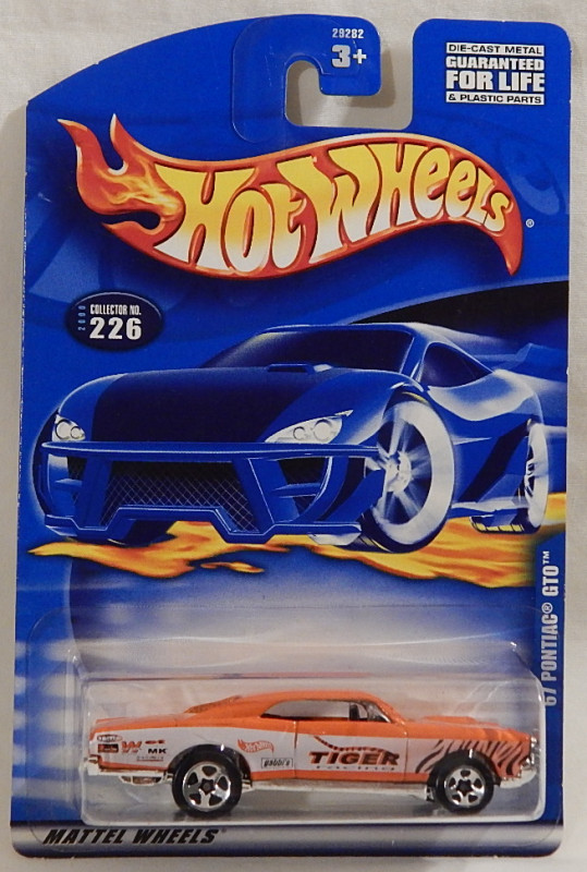 '67 Pontiac GTO Muscle Car Hot Wheels 2000-226 Mainline