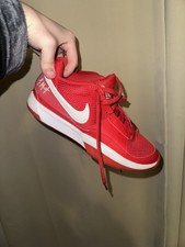 Nike Ja 1 TB basketball shoe red and white si...