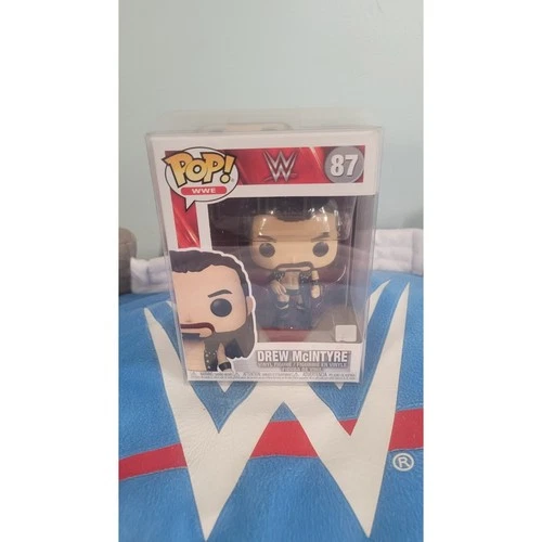 Funko Pop WWE 87 Drew McIntyre NEW in Box w/ Protector