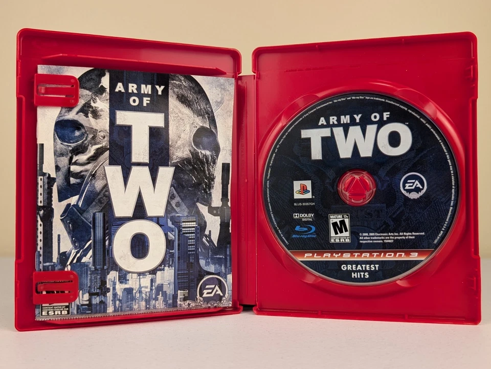 Army of Two (PlayStation 3 PS3)➡️CIB Complete  - Tested - Excellent 📀! - Image 3 of 4