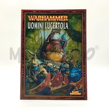 WARHAMMER UOMINI LUICERTOLA GAMES WORKHOPS LIBRO manuale