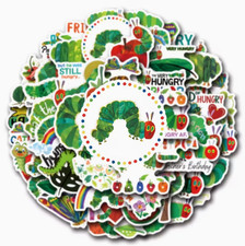 50 STICKERS VERY HUNGRY CATERPILLAR - RANDOM - NO DUPLICATES - FREE Shipping