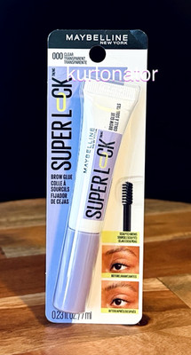 Maybelline Superlock CLEAR Brow Glue NEW 0.23 fl.oz