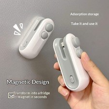 Mini 2 In 1 Sealer Heat Sealer Bag Opening Machine For Snacks Home USB Sealer Va