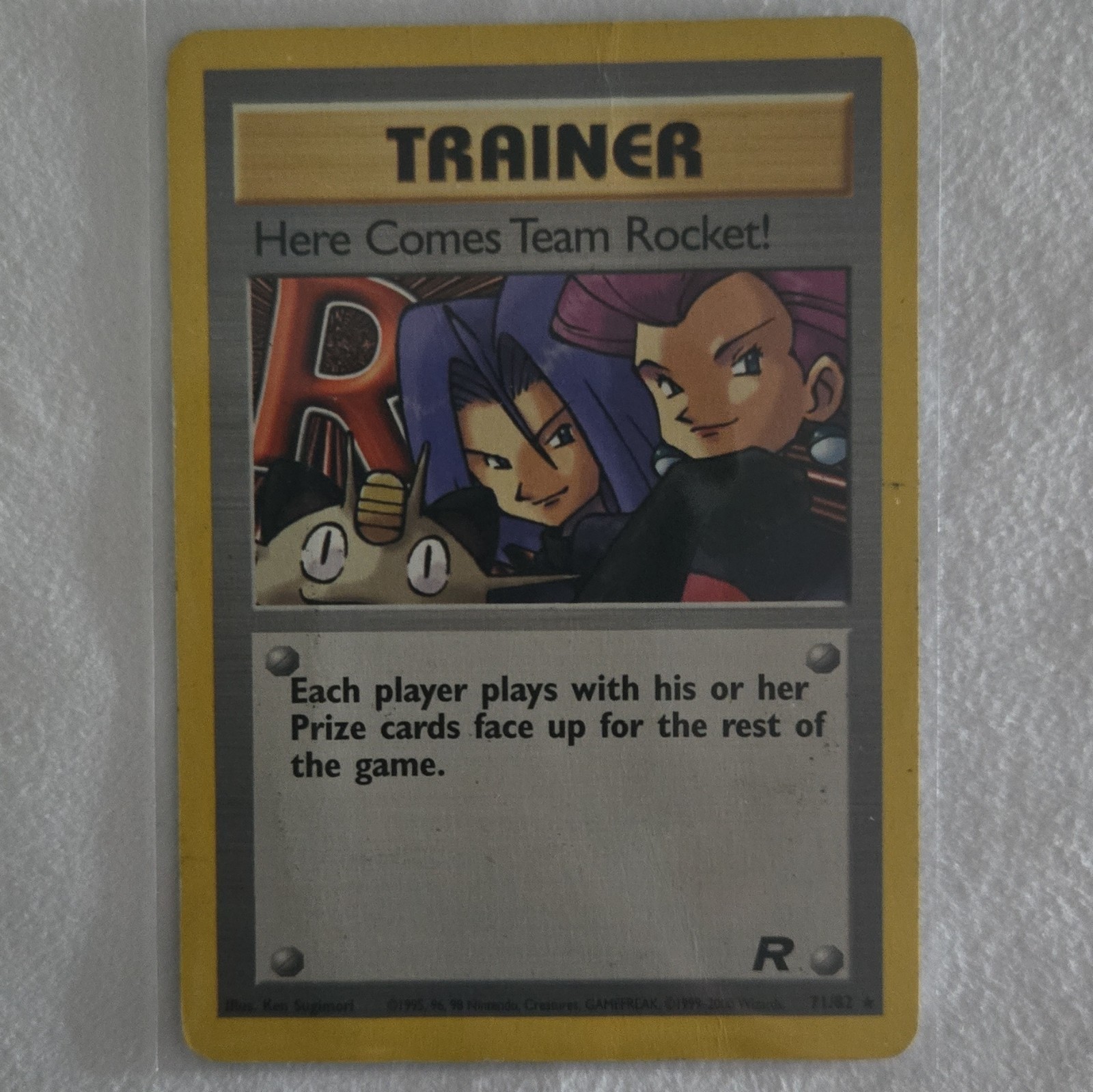 Here Comes Team Rocket! 71/82 Rare Team Rocket Pokemon Unlimited MP