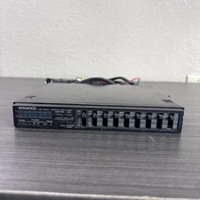 Vintage Kenwood KGC-6040 Graphic Equalizer Old School - Works