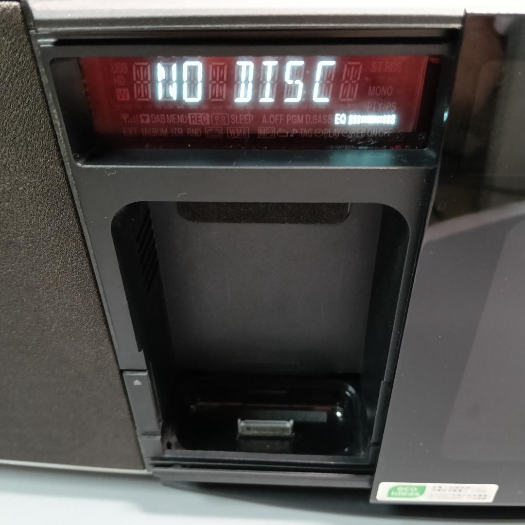 Panasonic Sc-Hc3-S Compact Stereo System D-Dock Silver Cd