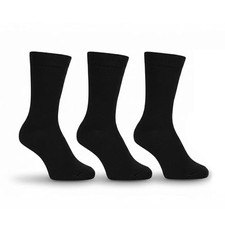 Thermal Hiking Socks for Men  Women Warm Cozy Winter Boot 10-13 Black - 3pair