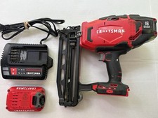 CRAFTSMAN CMCN616 V20 16 GAUGE FINISH NAILER Kit Battery + Charger 20V