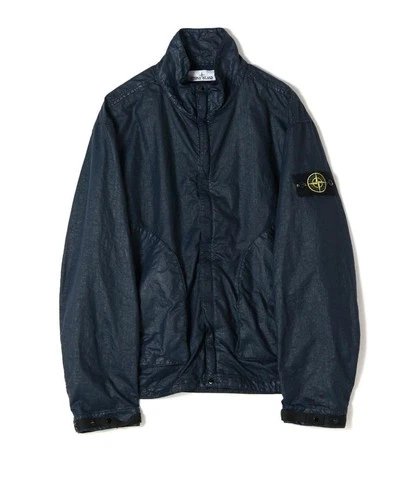 Stone Island Nylon Panama-TC Navy L Men's Jacket image 7