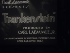 16mm Frankenstein Boris Karloff Colin Clive Mae Clarke Edward Van
