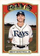 2021 Topps Heritage #523 Brent Honeywell Jr.