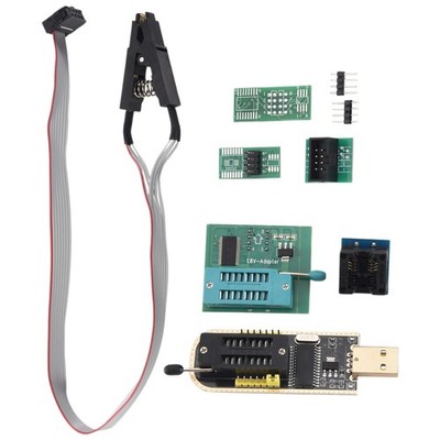 1 Satz CH341A 24 25 Serie EEPROM Flash BIOS USB Programmierer + SOIC8 SOP8 4435