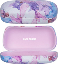 Hard Shell Sunglasses Case, Classic Large Glasses Case for Sunglass, Eyeglasses