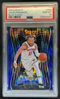 2024-25 Select Jalen Brunson Mezzanine Blue Flash Prizm #97/99 Knicks PSA 10