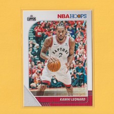 2019-20 Panini NBA Hoops #177 Kawhi Leonard
