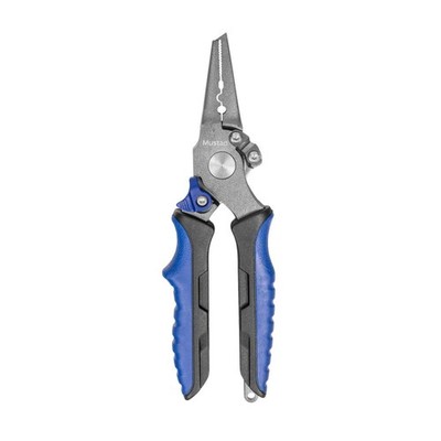 Mustad 7.5'' Split Ring Fishing Pliers Sprengringzange 19cm Schnurzange Edelstahl