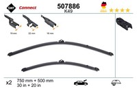 SWF Scheibenwischer Vorne FüR Ford Transit Kasten FCD FDD 2.0 Ecoblue RWD FED