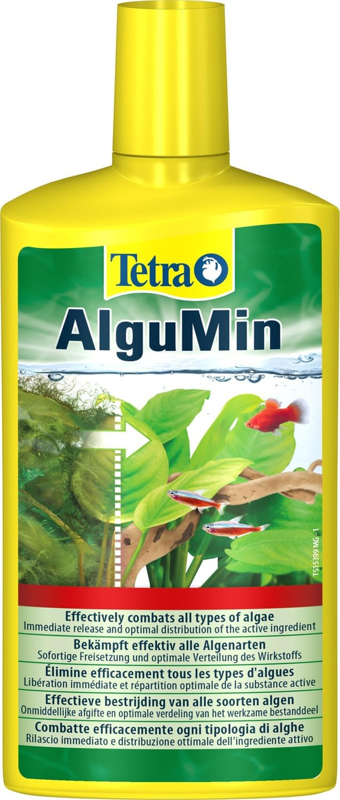 Soluzione Antialghe Professionale Tetra AlguMin 500 ml - Alta Resa