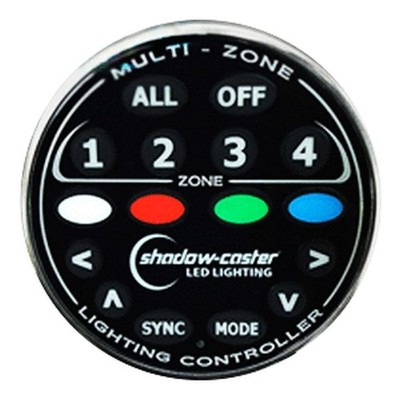 Shadow-Caster Round Zone Controller 4 Channel Remote f/MZ-LC or SCM-LC SCM-ZC...