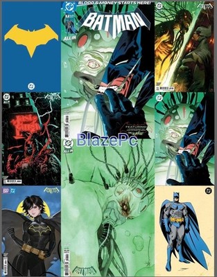 Batman #7 Cover A B C D E F G H Variant Set Options Joker DC 2026 NM