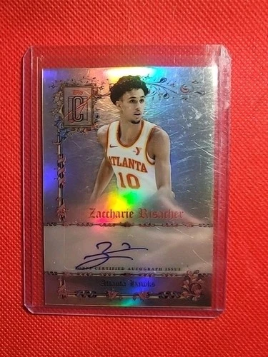 2025-26 Signature Class Zaccharie Risacher Manuscripts Auto