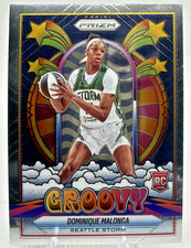 Dominique Malonga 2025 Panini Prizm WNBA - Groovy RC #8 Seattle Storm
