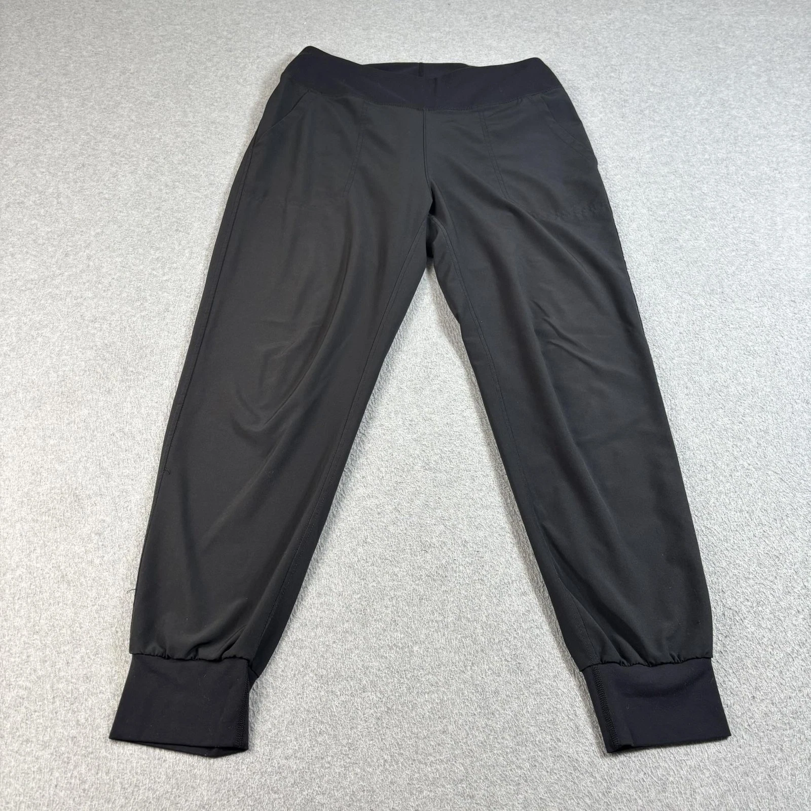 Patagonia Pants Women Small Black Jogger Elastic Waist Pocket Hiking Outdoors