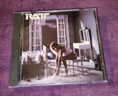 RATT hair metal cd INVASION OF YOUR PRIVACY ........................