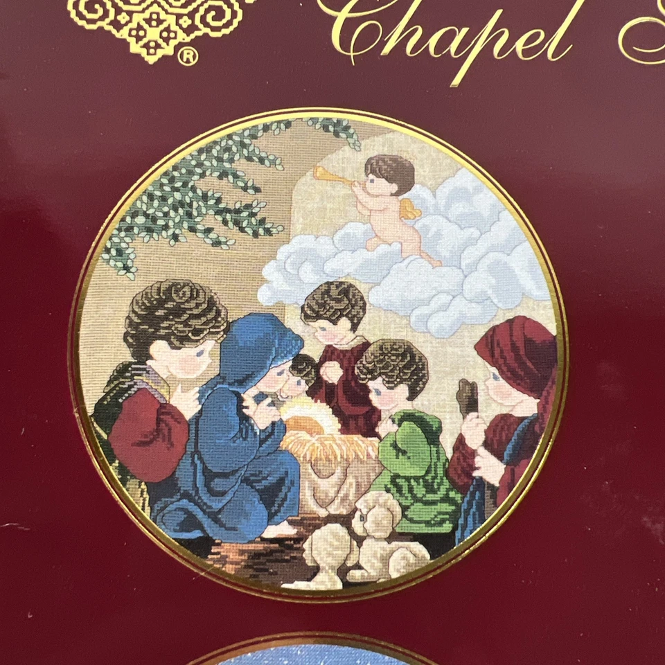 Vintage Precious Moments Life Of Christ Chapel Series Cross Stitch Pattern Book - Image 2 of 4