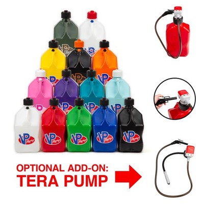 VP Racing 5.5 Gallon Plastic Utility Jug W/ Tera Transfer Pump Motorsport Auto