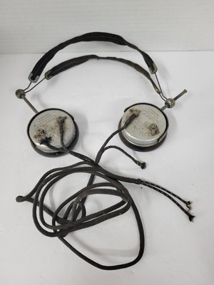 Vintage C. Brandes Inc. New York Superior Matched Tone Headphones untested