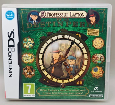 Professeur Layton et le Destin Perdu Nintendo DS Occasion PEGI 7 Level-5 - Photo 1/3