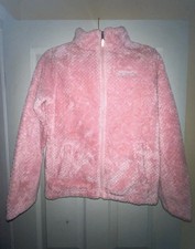 Columbia Pink Full Zip Fire Side Sherpa Jacket Girls XL 18/20 
