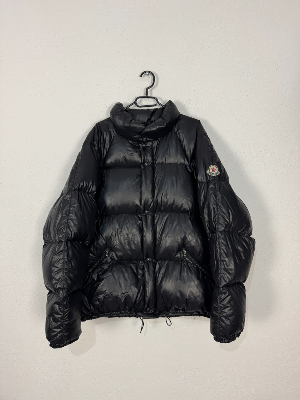 Moncler vintage 90s black puffer down jacket 6 XL/XXL