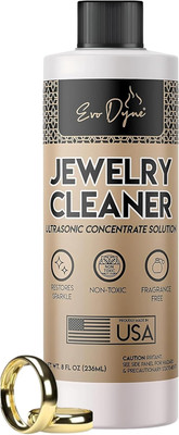 Evo Dyne Ultrasonic Jewelry Cleaner Solution (8Oz per Bottle) | Ultrasonic Clean
